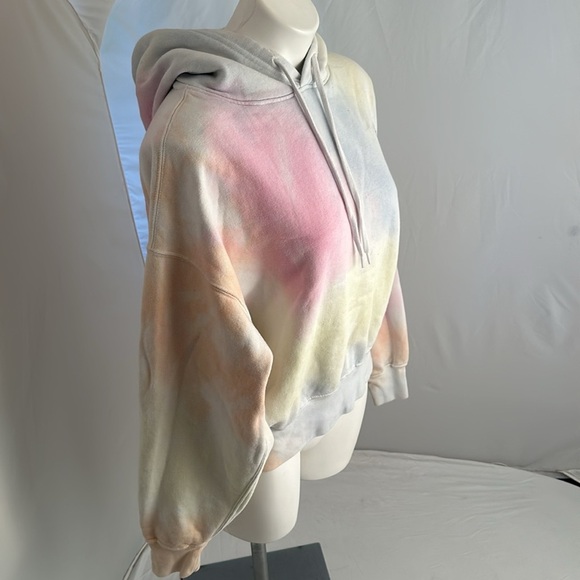 Ralph Lauren Polo multicolor pastel tie dye hooded sweatshirt - Picture 2 of 8